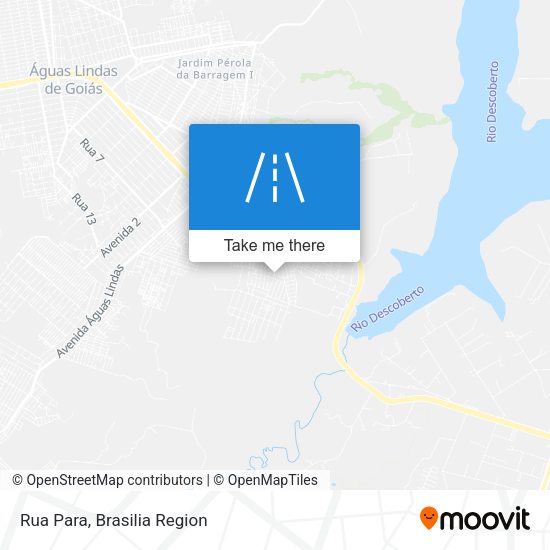 Rua Para map