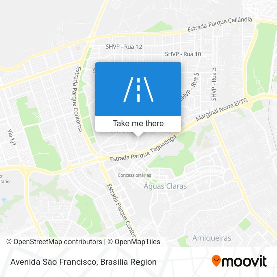 Avenida São Francisco map