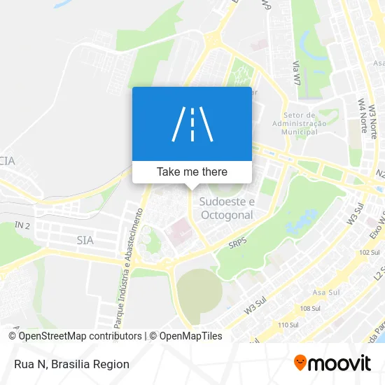Rua N map