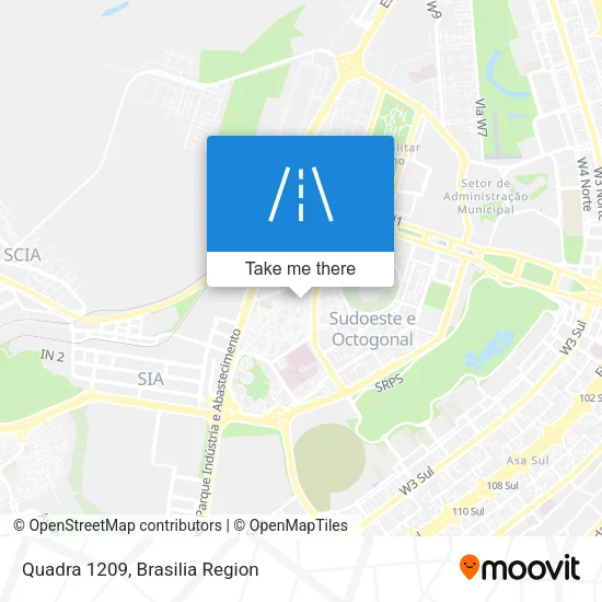 Quadra 1209 map