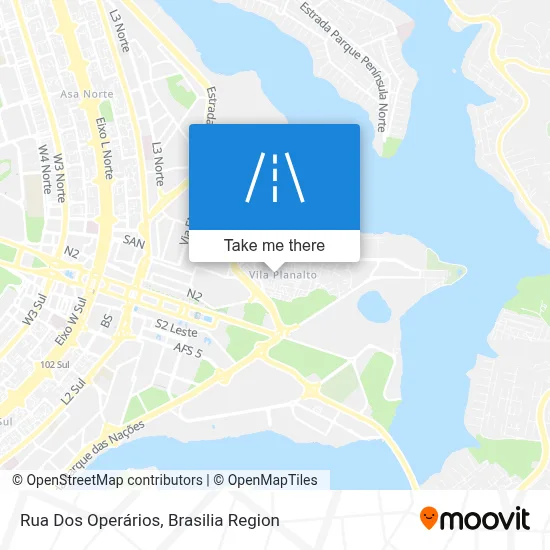 Rua Dos Operários map