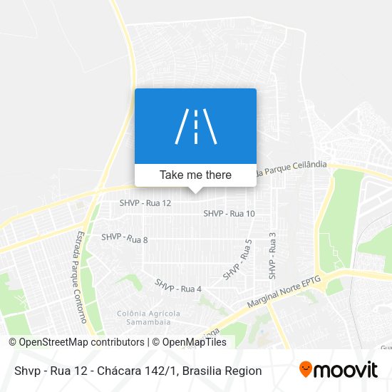 Shvp - Rua 12 - Chácara 142/1 map