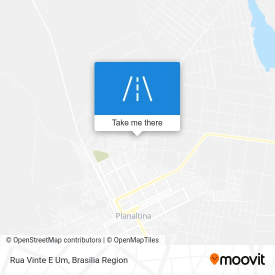 Rua Vinte E Um map