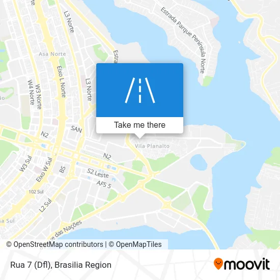 Rua 7 (Dfl) map