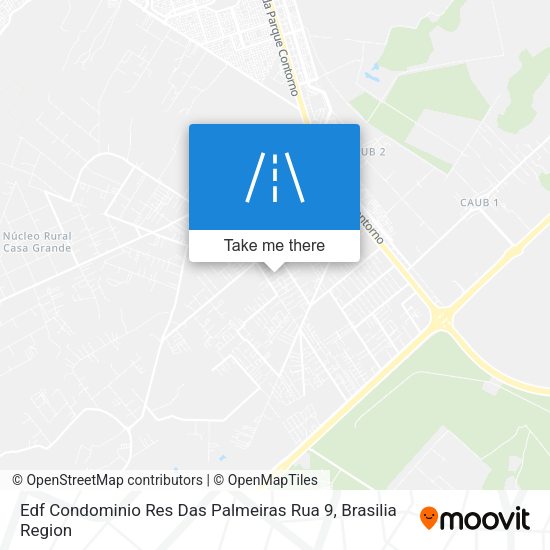 Edf Condominio Res Das Palmeiras Rua 9 map