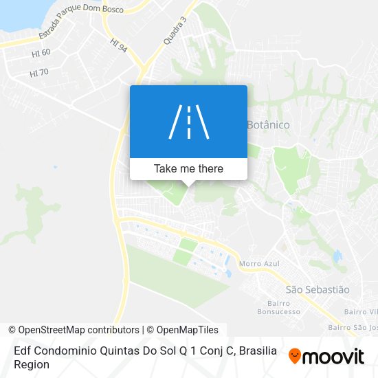 Edf Condominio Quintas Do Sol Q 1 Conj C map