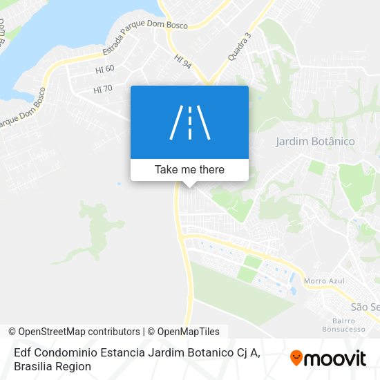 Edf Condominio Estancia Jardim Botanico Cj A map