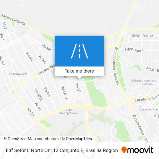 Edf Setor L Norte Qnl 12 Conjunto E map