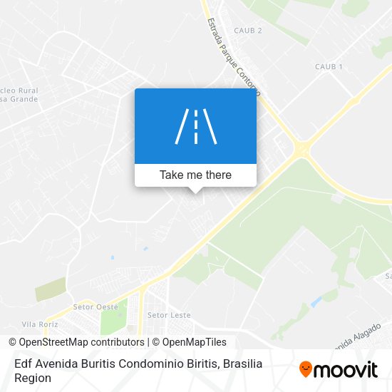 Edf Avenida Buritis Condominio Biritis map