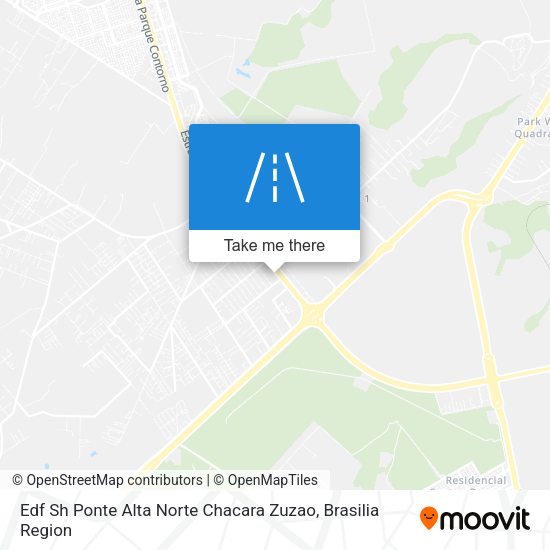 Edf Sh Ponte Alta Norte Chacara Zuzao map