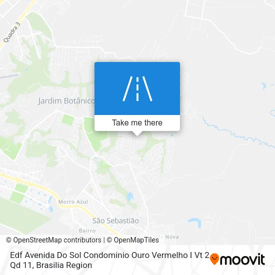 Edf Avenida Do Sol Condominio Ouro Vermelho I Vt 2 Qd 11 map