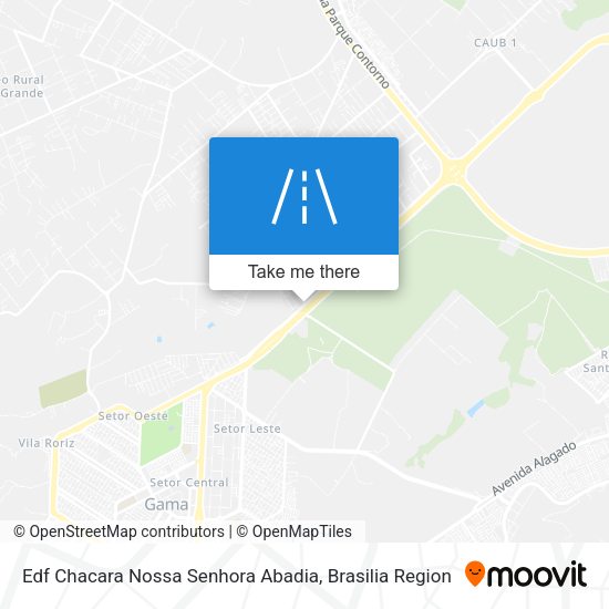 Edf Chacara Nossa Senhora Abadia map