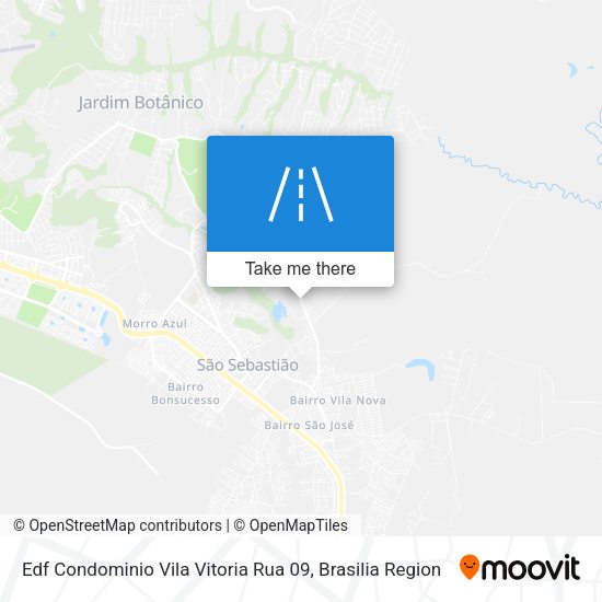 Edf Condominio Vila Vitoria Rua 09 map