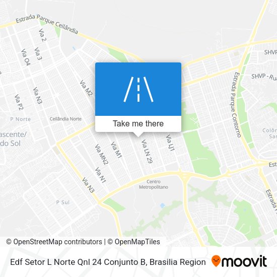 Edf Setor L Norte Qnl 24 Conjunto B map