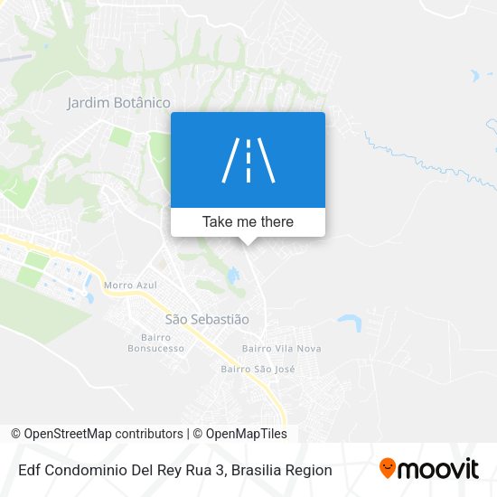 Edf Condominio Del Rey Rua 3 map