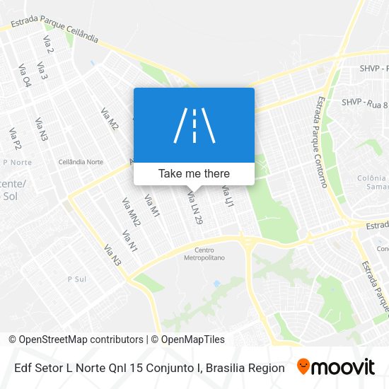 Edf Setor L Norte Qnl 15 Conjunto I map