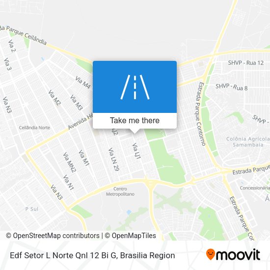 Edf Setor L Norte Qnl 12 Bi G map