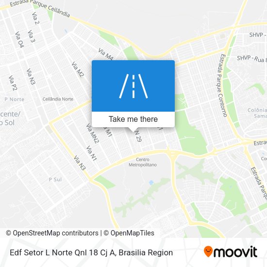 Edf Setor L Norte Qnl 18 Cj A map