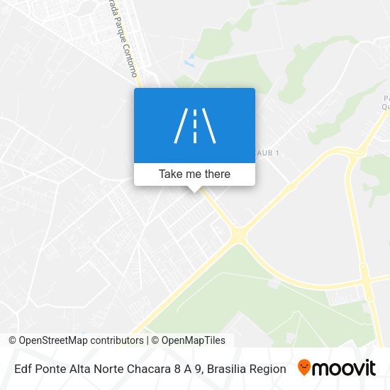 Edf Ponte Alta Norte Chacara 8 A 9 map