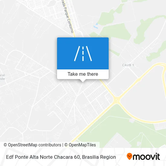 Edf Ponte Alta Norte Chacara 60 map