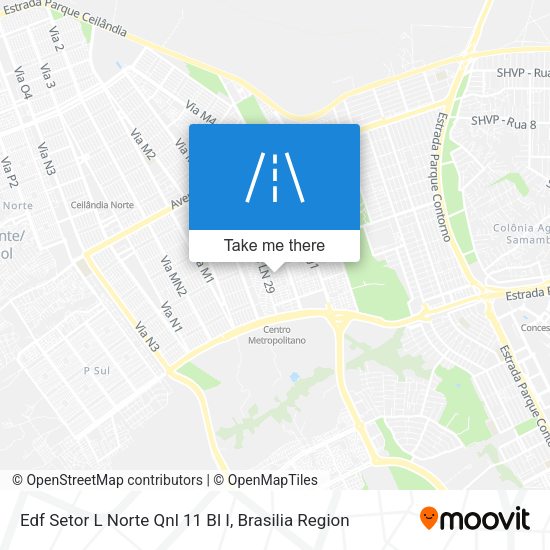 Edf Setor L Norte Qnl 11 Bl I map