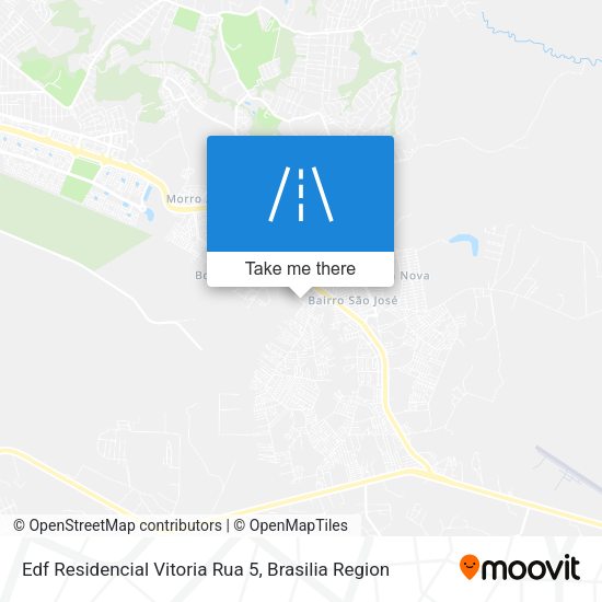 Edf Residencial Vitoria Rua 5 map