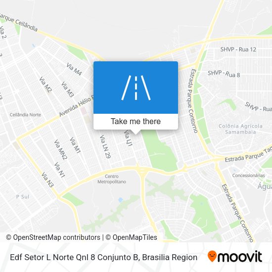 Edf Setor L Norte Qnl 8 Conjunto B map