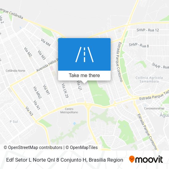 Edf Setor L Norte Qnl 8 Conjunto H map