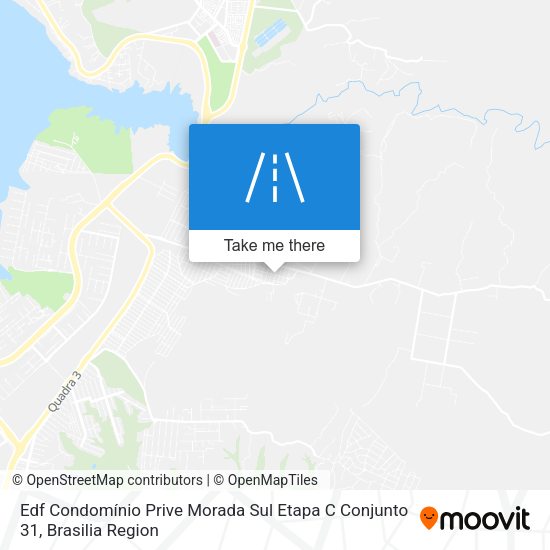 Edf Condomínio Prive Morada Sul Etapa C Conjunto 31 map