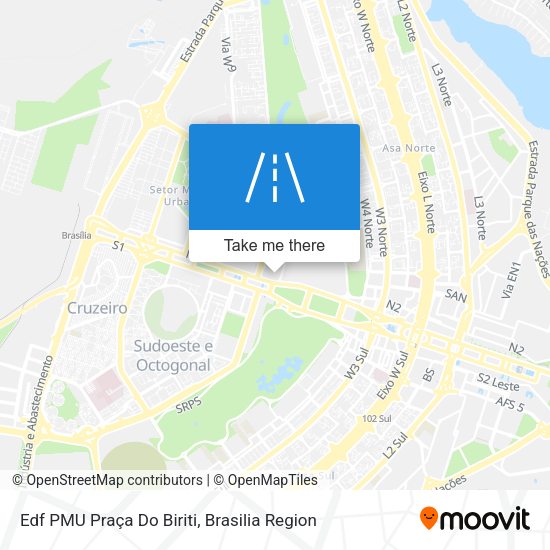 Edf PMU Praça Do Biriti map