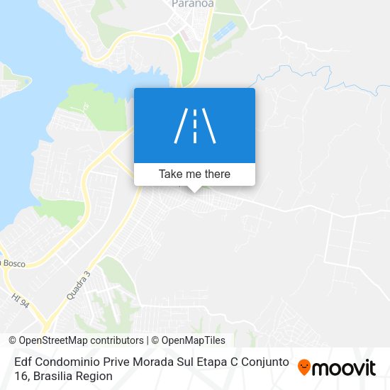Edf Condominio Prive Morada Sul Etapa C Conjunto 16 map