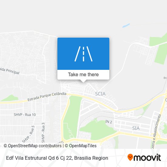 Edf Vila Estrutural Qd 6 Cj 22 map