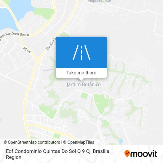 Edf Condominio Quintas Do Sol Q 9 Cj map