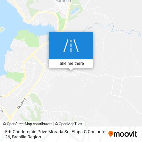 Edf Condomínio Prive Morada Sul Etapa C Conjunto 26 map
