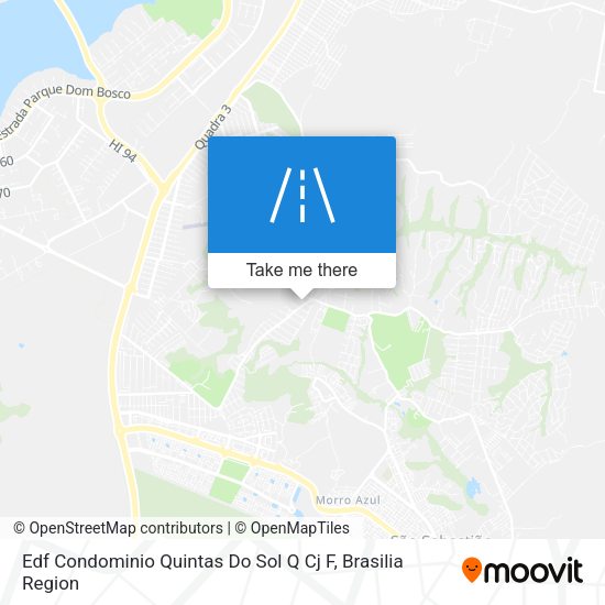 Edf Condominio Quintas Do Sol Q Cj F map