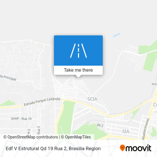 Edf V Estrutural Qd 19 Rua 2 map