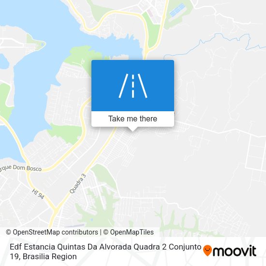 Edf Estancia Quintas Da Alvorada Quadra 2 Conjunto 19 map