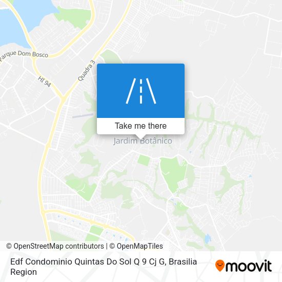 Edf Condominio Quintas Do Sol Q 9 Cj G map