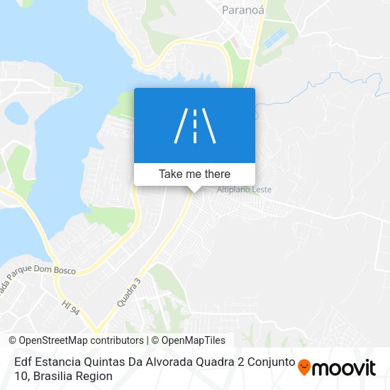 Edf Estancia Quintas Da Alvorada Quadra 2 Conjunto 10 map