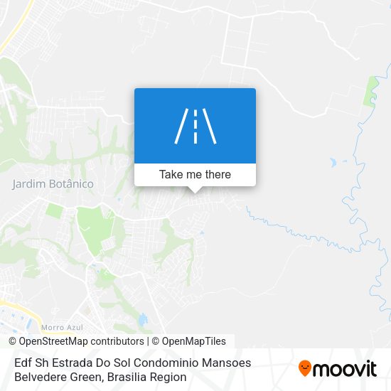 Edf Sh Estrada Do Sol Condominio Mansoes Belvedere Green map