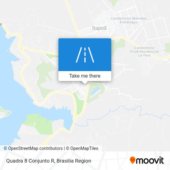 Quadra 8 Conjunto R map