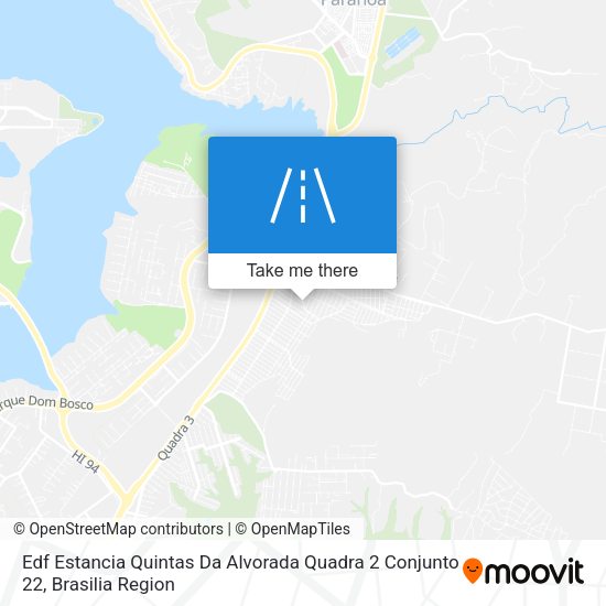 Edf Estancia Quintas Da Alvorada Quadra 2 Conjunto 22 map