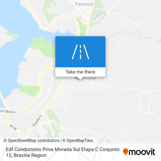 Edf Condominio Prive Morada Sul Etapa C Conjunto 12 map
