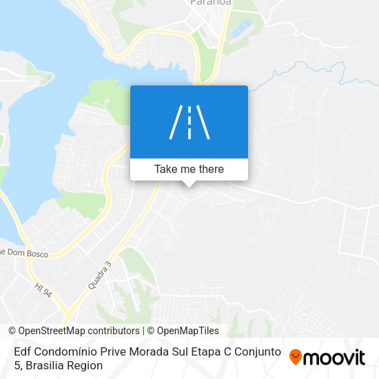 Edf Condomínio Prive Morada Sul Etapa C Conjunto 5 map