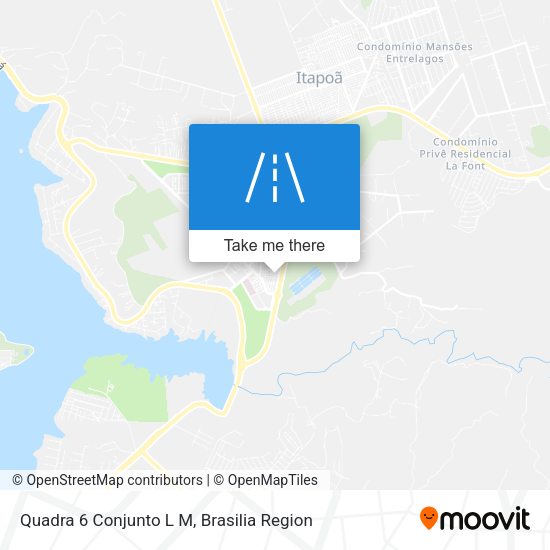 Quadra 6 Conjunto L M map