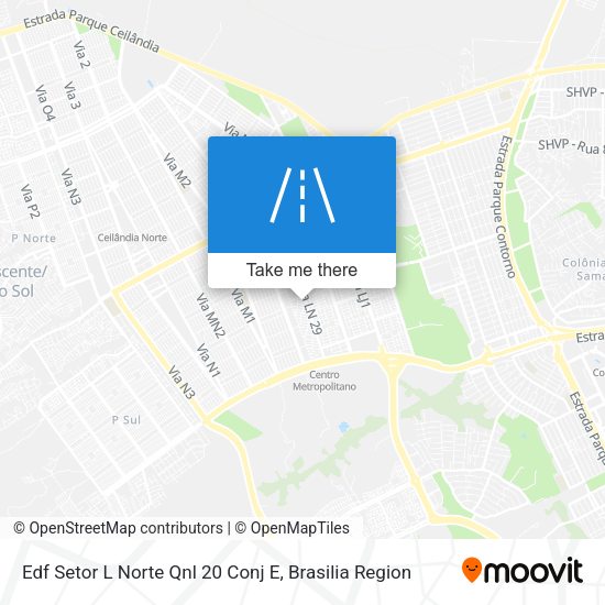 Edf Setor L Norte Qnl 20 Conj E map