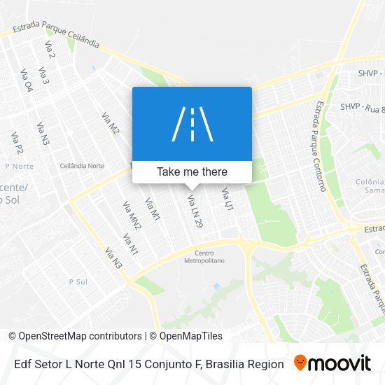 Edf Setor L Norte Qnl 15 Conjunto F map