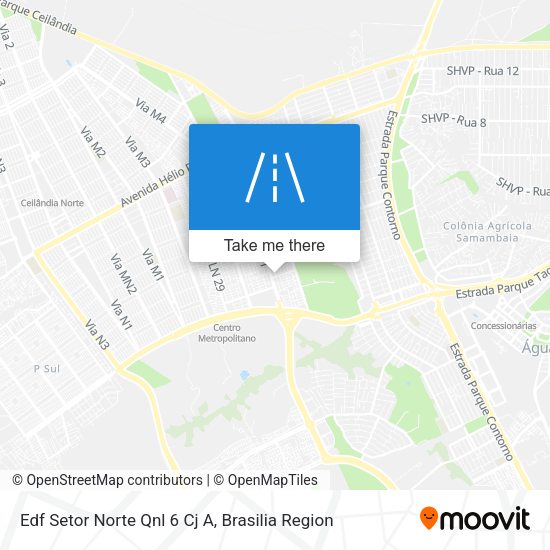 Edf Setor Norte Qnl 6 Cj A map