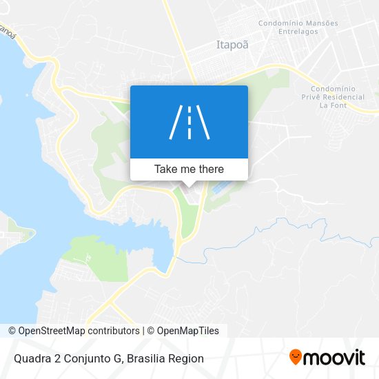 Quadra 2 Conjunto G map