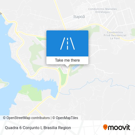 Quadra 6 Conjunto I map